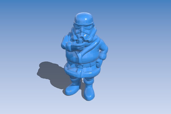 SantaTrooper | 3d print model