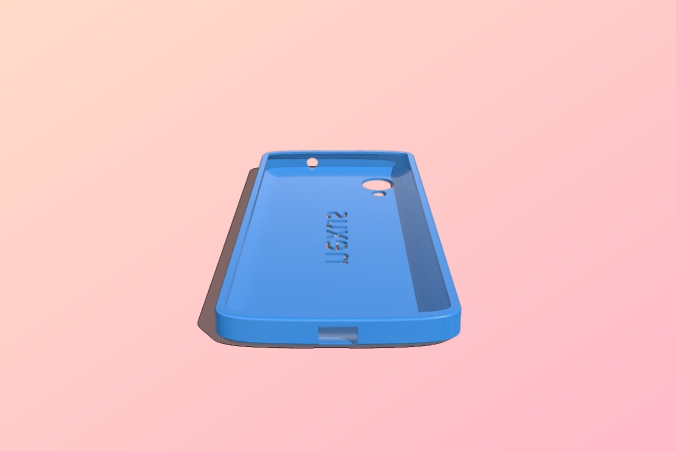 Nexus 5 Case in Wood Filament