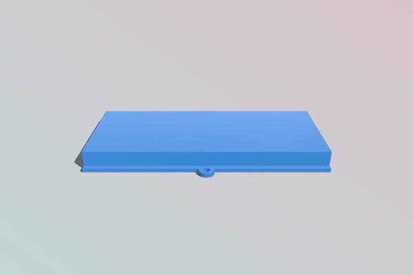 Amiga 2000 CD bay cover | 3d print model