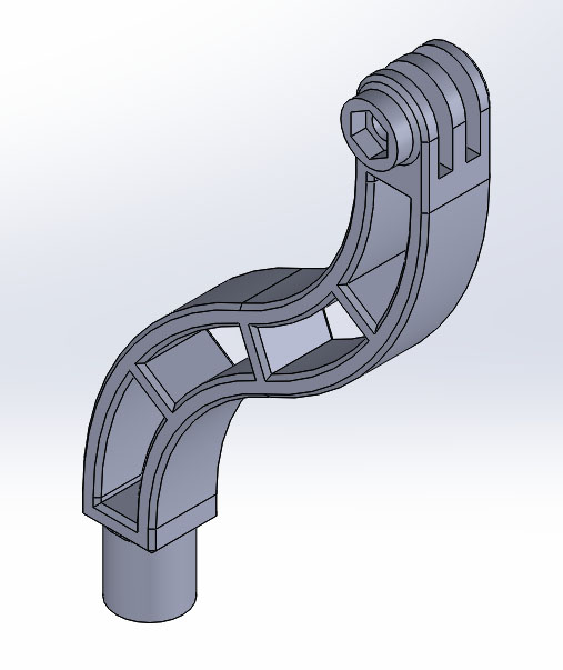 Wombot Exilis Camera Arm & Base for GoPro & SJCAM