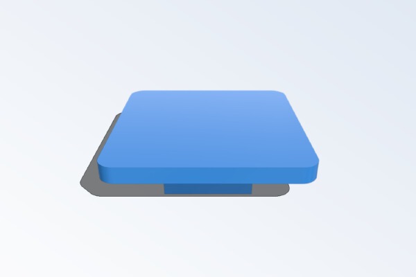 1.5" T-Slot Extrusion Cap | 3d print model