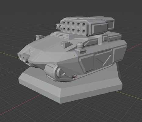 Prowler Multi-Terrain Vehicle | 3d print model
