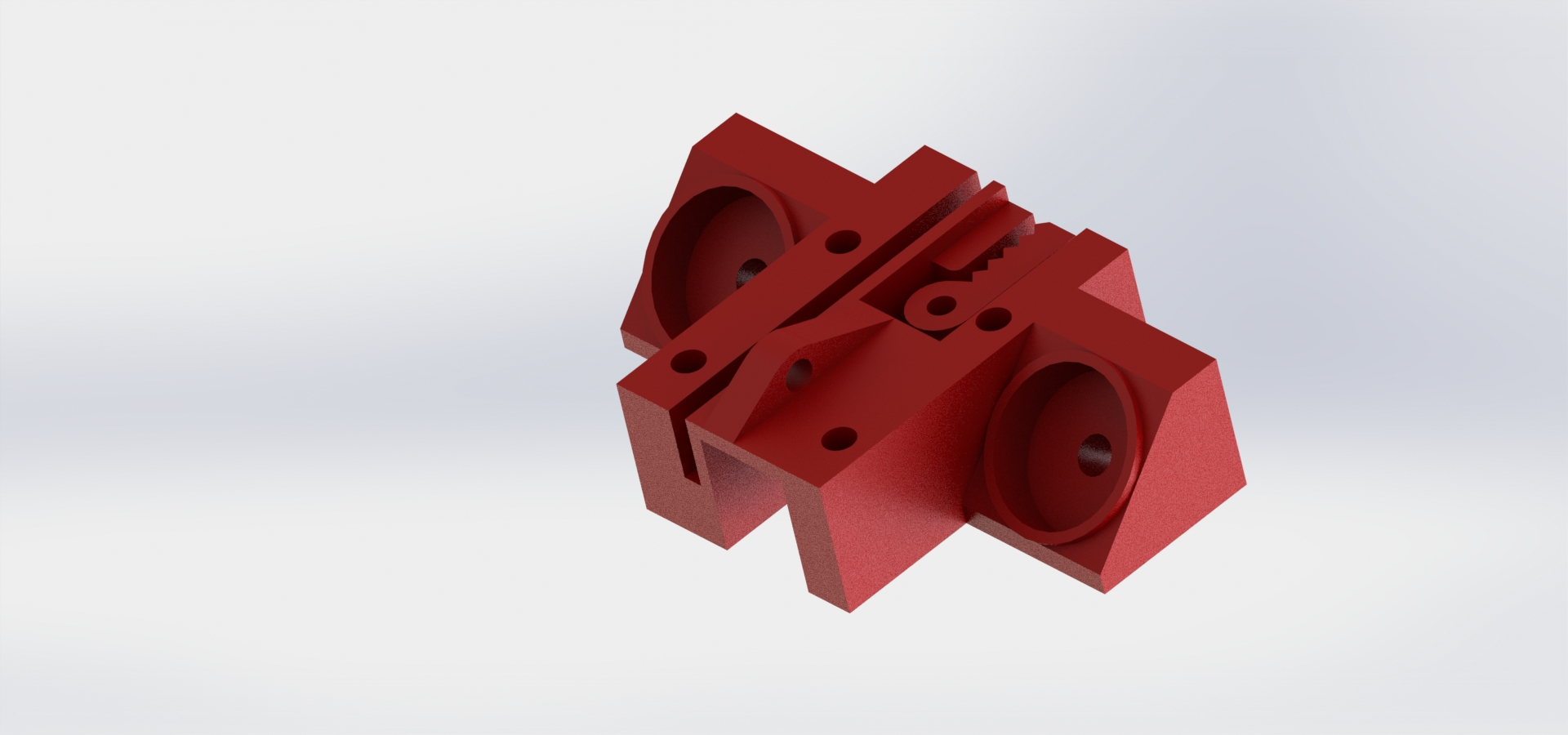 Delta Kossel 15mm Magnetic Carriage with Belt Tensioner