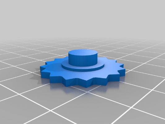 Sun Spinner - Modified for a Bearing | 3d print model