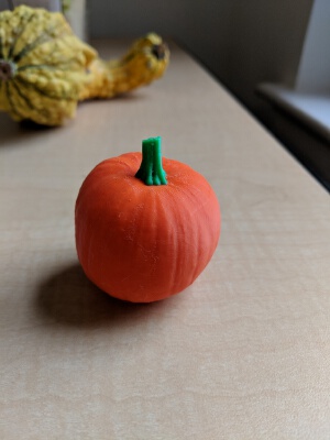 Pumpkin for Dual Extrusion | 3d print model