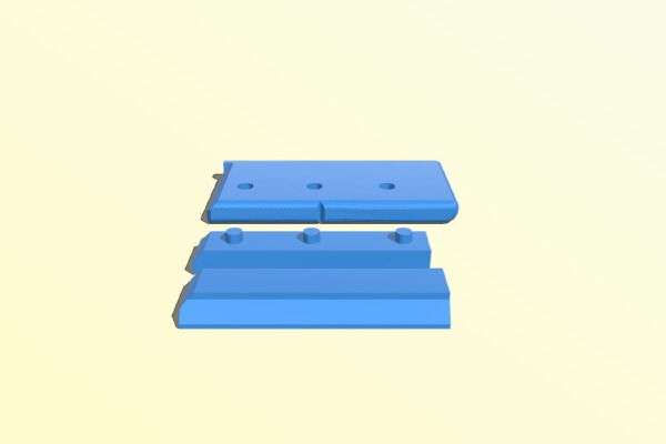 Secret Butterfly Box - broken panel fix | 3d print model
