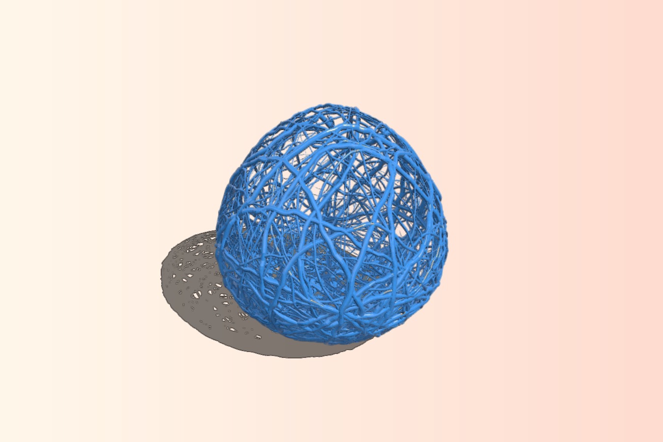 ivy ball lampshade, ivy generator test in confined space