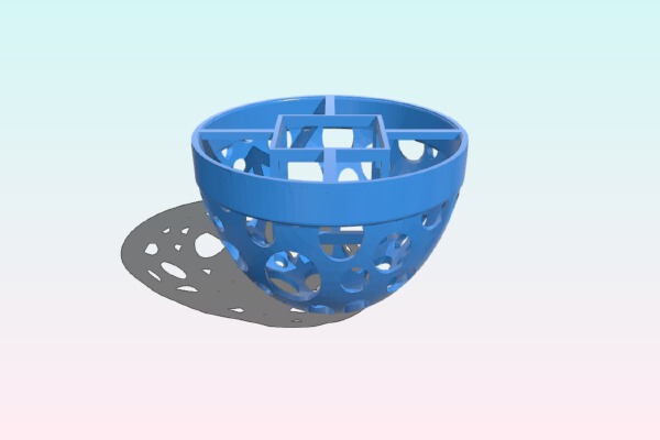 Voronoi Net Pot _ Cup for Hydroponics _ Aeroponics _ Fogponics | 3d print model
