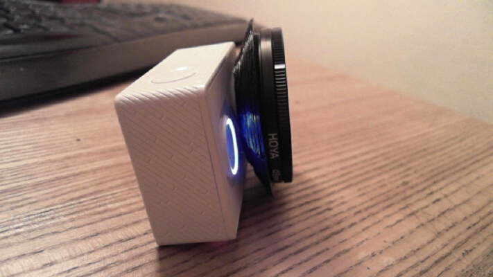 Xiaomi Yi 49mm & 52mm lens filter adapters | 3d print model