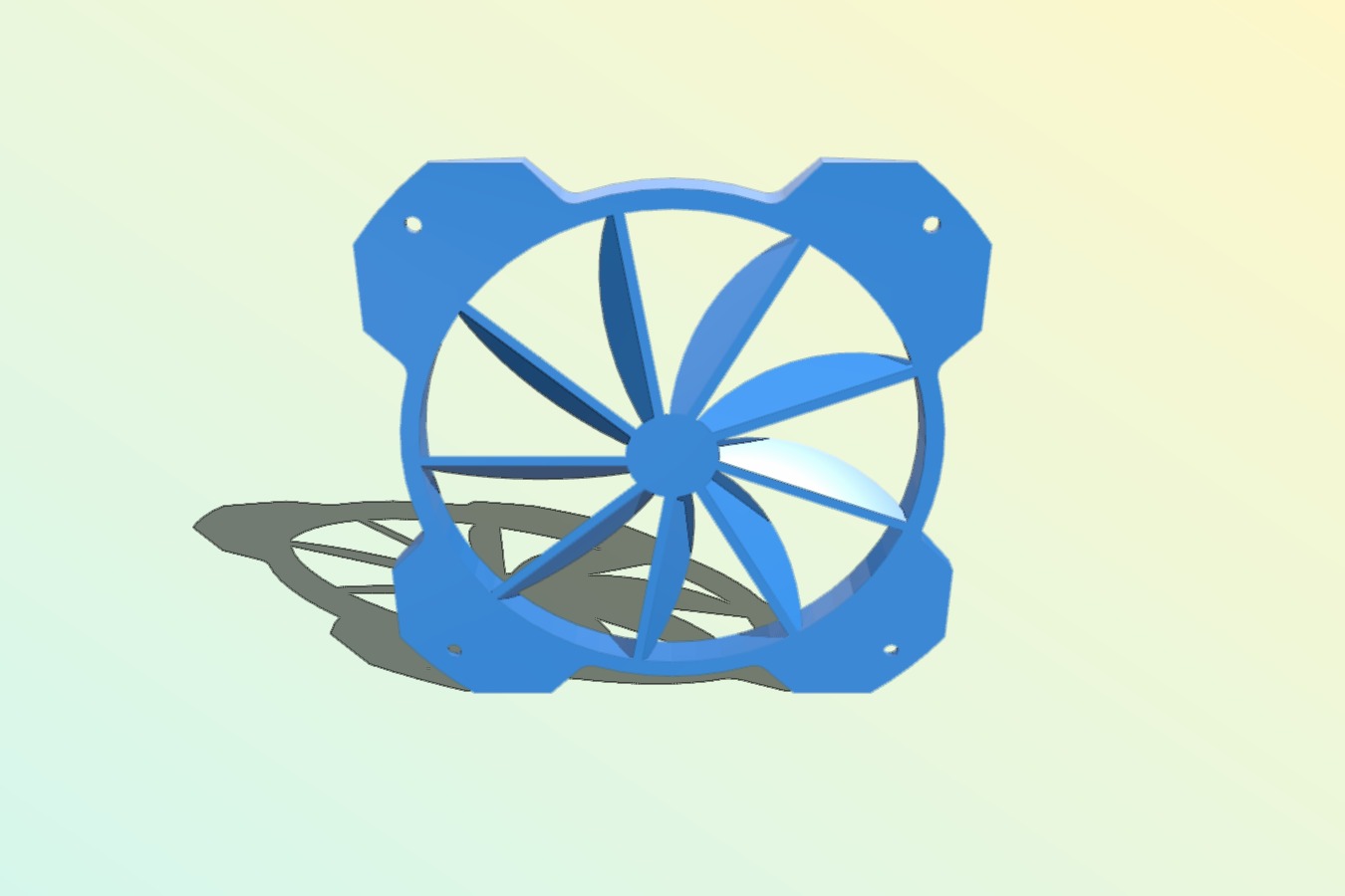 140mm PC Fan Turbine Grill