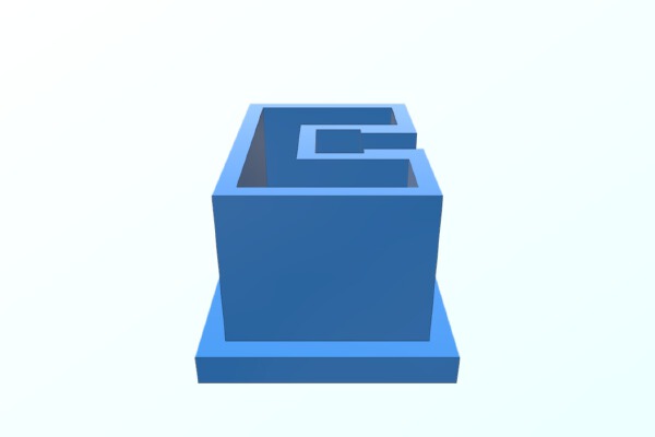Touareg 7P Armrest Cable Cap | 3d print model