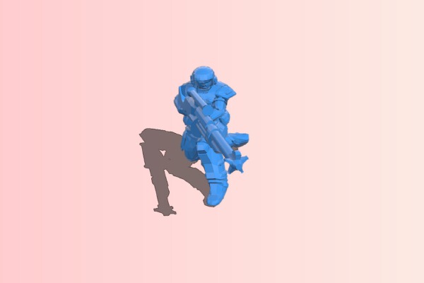 Sci Fi sniper | 3d print model
