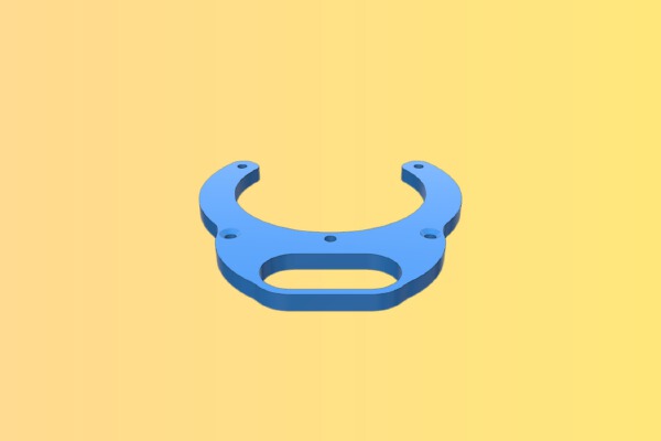 Mikrotik cAP ac flush-box mount | 3d print model