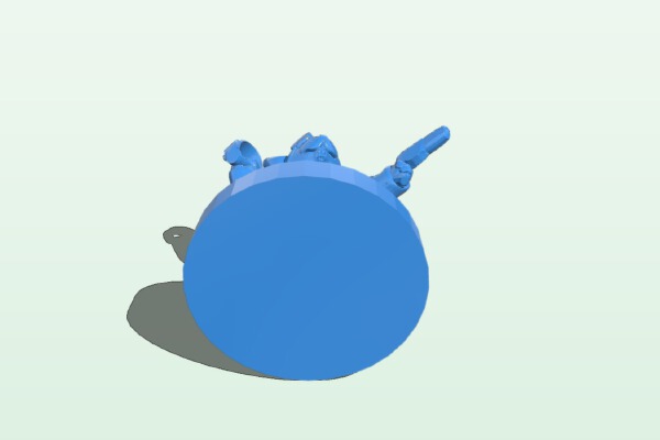 Mouse Pookah Space Pirate | 3d print model