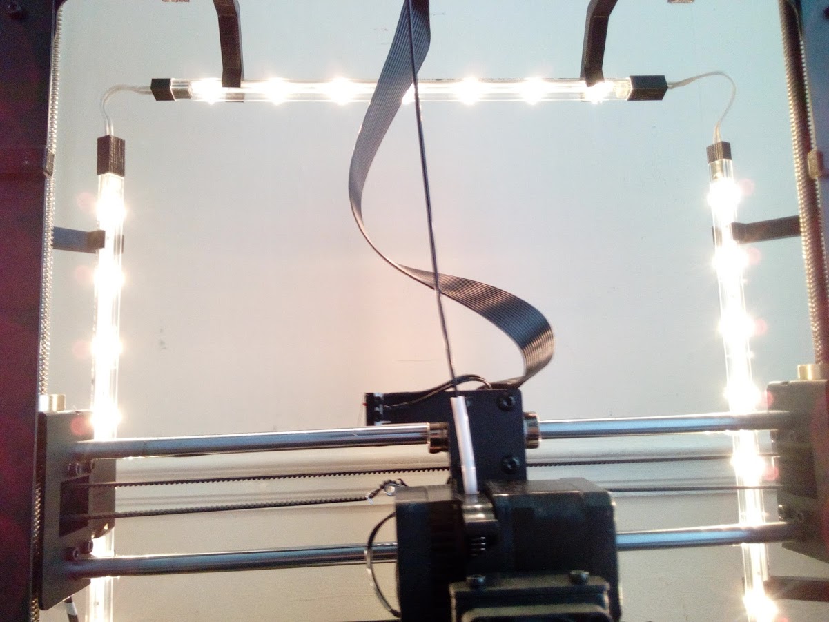 Wanhao i3 Plus IKEA Ledberg brackets