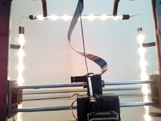 Wanhao i3 Plus IKEA Ledberg brackets | 3d print model