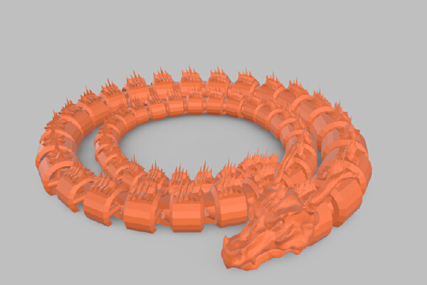 Articulated Dragon | 3d print model
