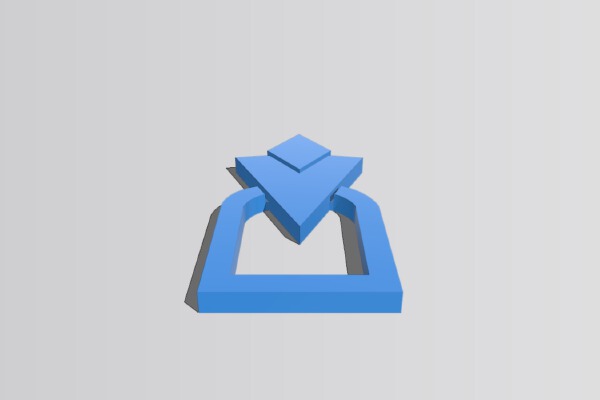 Skyrim Quest Marker | 3d print model