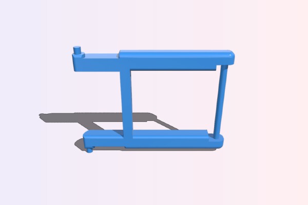front-end loader bruder | 3d print model