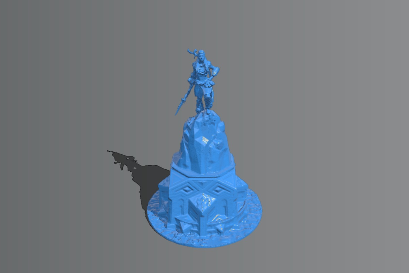 Aloy - "Saviour of Meridian" Statue
