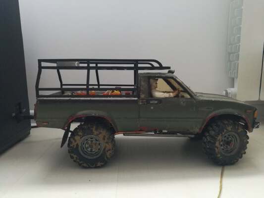 Hilux Tamiya RCWD Roof rack | 3d print model