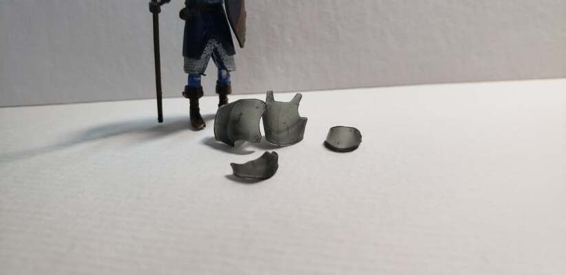 Breastplate - Half Plate Armor for Miniature Customization | 3d print model