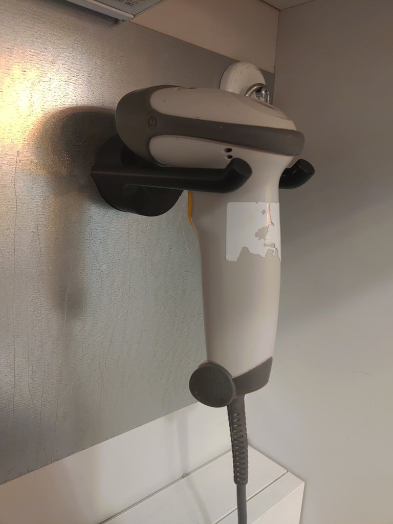 Barcode scanner holder