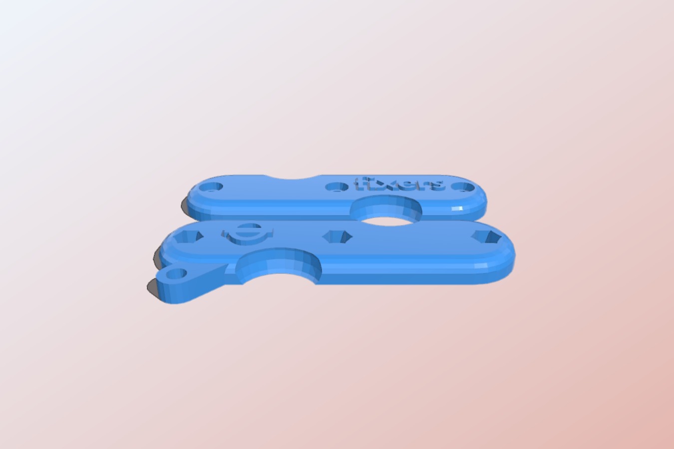 Fixers Swiss army style keychain