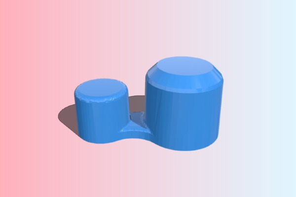 cup holder extension for 2003 mini cooper | 3d print model