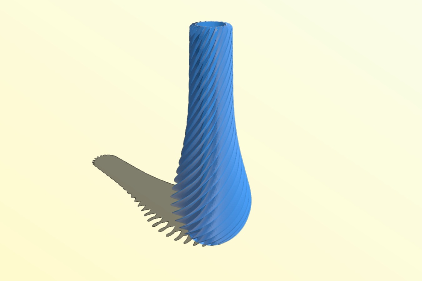 SPIRAL vase
