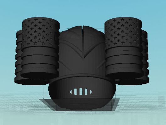 Rocketeer Beer Helmet - TT | 3d print model