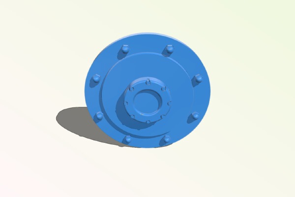Hubcap for Truck Ø38mm | 3d print model