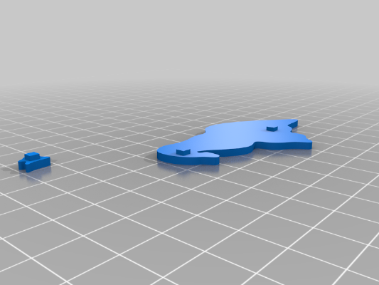 parasaurolophus 3D Puzzle | 3d print model
