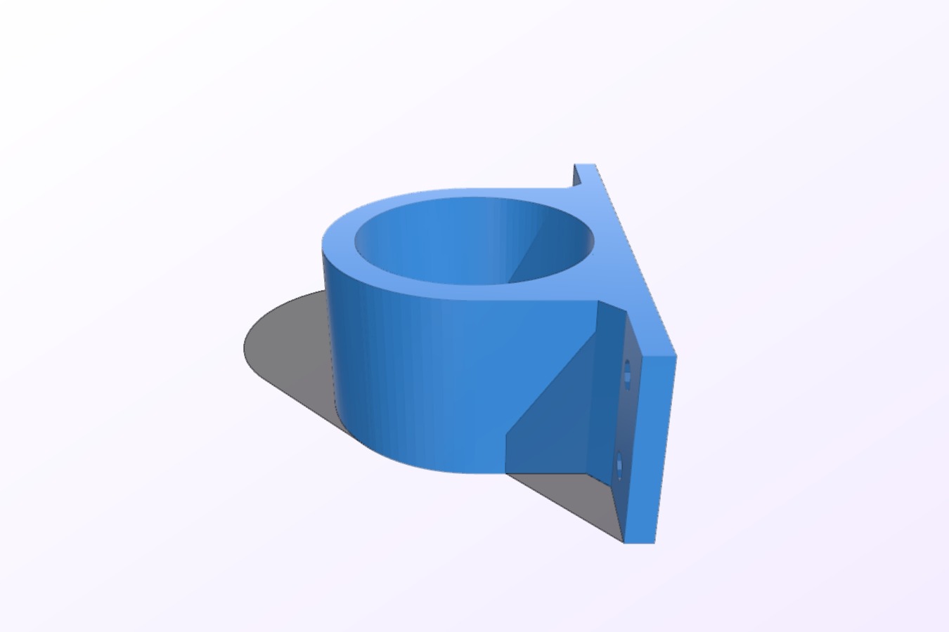 Bracket for Pololu 37D gearmotor