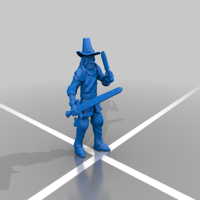 Witch Hunter | 3d print model