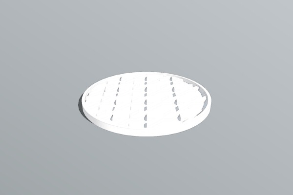 Houndstooth Coaster | 3d print model