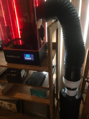 Elegoo Saturn Filter Duct | 3d print model
