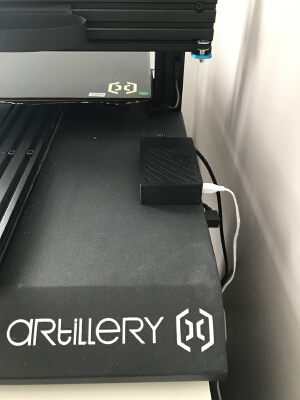 Artillery Sidewinder X1 RPi3 case | 3d print model