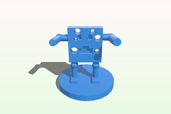 sponge bob robot | 3d print model