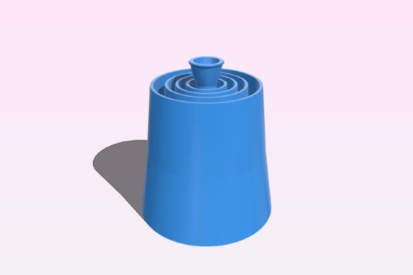 Telescopic trumpet | 3d print model