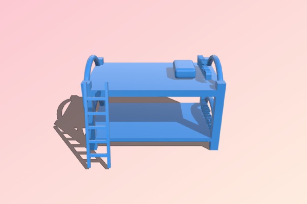 William BunkBed | 3d print model