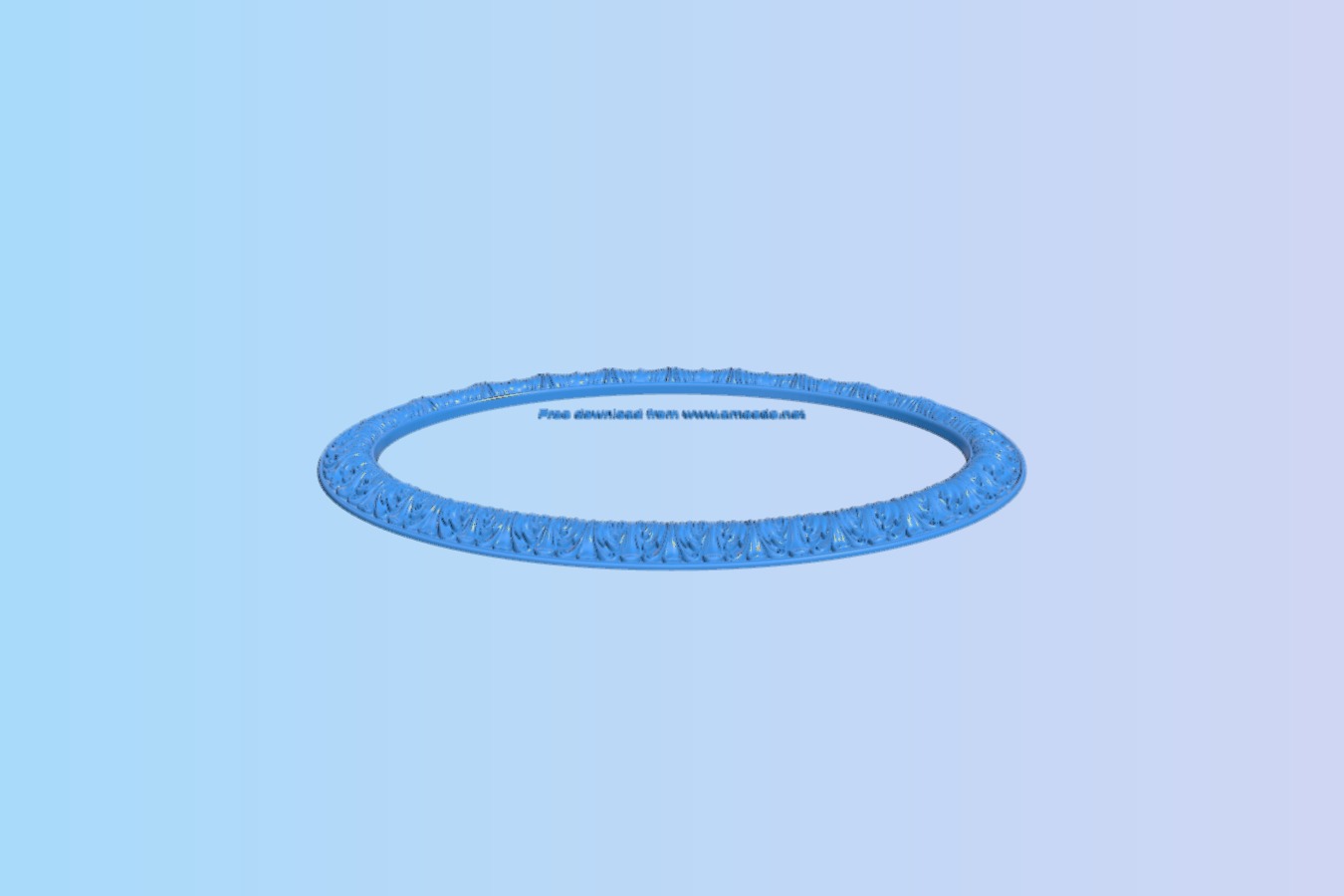 Picture frame or mirror – oval