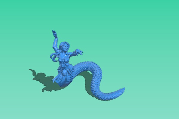 Female Naga dancer | 3d print model