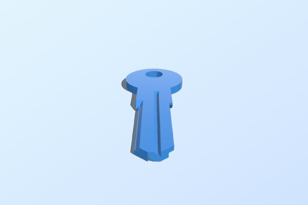Yakima SKS Blank Uncut Core Removal Control Key | 3d print model
