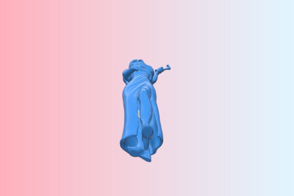 Women smoke | 3d print model