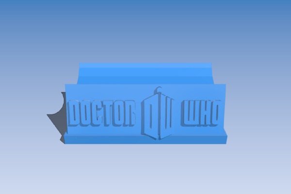 Sonic Screwdriver Stand | 3d print model
