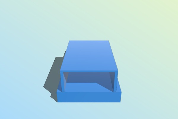 SD adapter holder for Anycubic i3 Mega | 3d print model