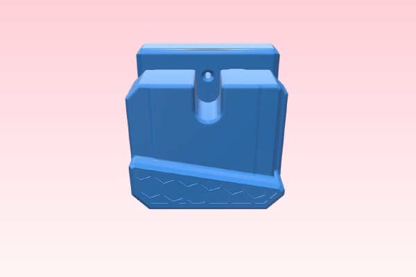AR15 Wall Mount_Barrel to the left | 3d print model
