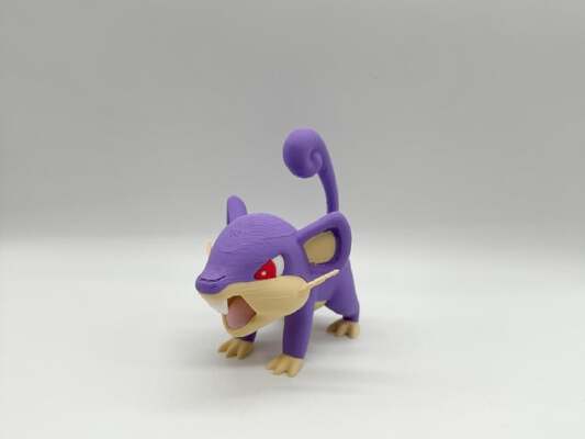Rattata Multicolor | 3d print model