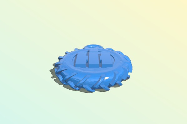 International 350 Utility Key Fob | 3d print model
